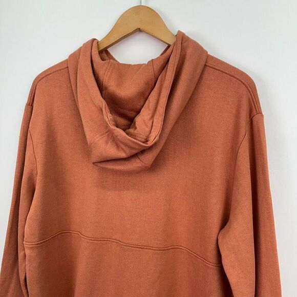 Muttonhead Unisex Cloud Fleece Bamboo Camping Hoodie Terra Cotta - Picture 8 of 13